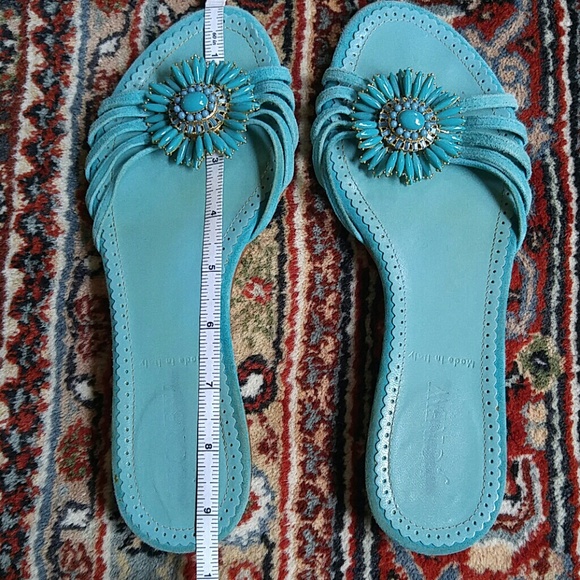 J. Crew Jewel and Leather Sandals - Picture 3 of 8